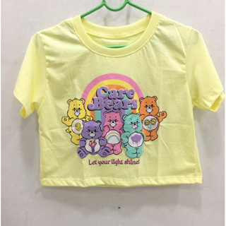 🌈🌈มาใหม่ค่า🧸❤️เสื้อครอป เสื้อยืดแคร์แบร์ หมีcarebears 🧸❤️🌈