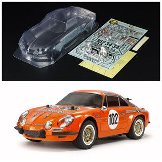 💥New💥TAMIYA 51690 บอดี้ ALPINE A110 Jagermeister 1973 ยังไม่ได้ตัดเจาะและทำสี สำหรับ M-chassis ที่มี wheelbase 210mm