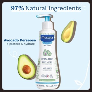 Mustela Baby Hydra Baby Body Lotion with Avocado For Normal Skin (300 ml.)