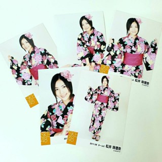 AKB48/SKE48 รูปโฟโต้เซ็ต ชนิดคอมพ์ 5 ใบ Matsui Jurina