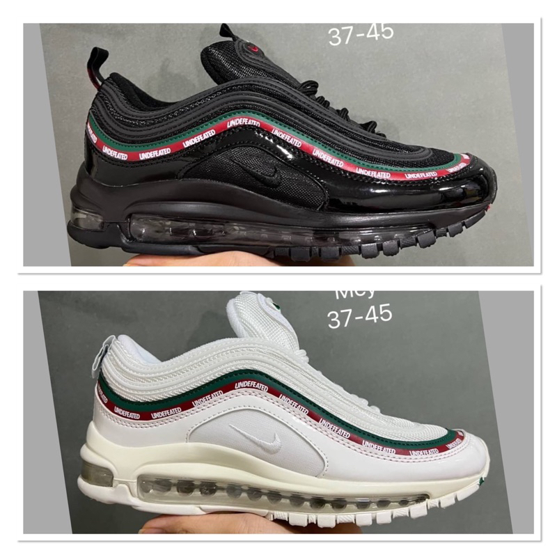 Nike Air Max 97 Undefeated (size37-45) Black White