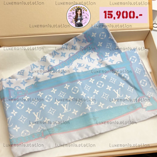 👜: New!! Louis Vuitton Confidential Square Blush Scarf‼️ก่อนกดสั่งรบกวนทักมาเช็คสต๊อคก่อนนะคะ‼️