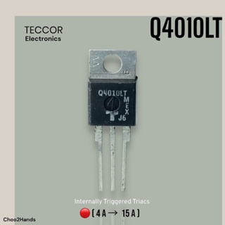 Q4010LT TRIAC THYRISTOR 400V 10A 33/43V TECCOR Electronics TO-220AB (1Pcs.)