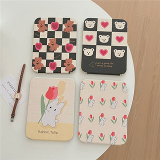 (พร้อมส่ง🌷) Mirror cartoon cute กระจกพกพา กระจกพับ กระจก