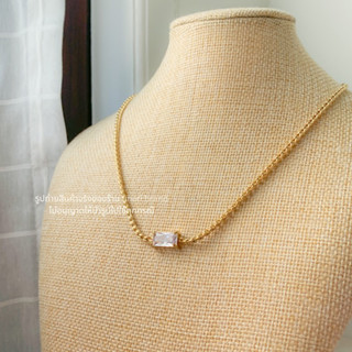 ELLA NECKLACE TINARI สร้อยคอ สร้อยสแตนเลส สร้อยโซ่ เครื่องประดับ ชุดออกงาน ชุดเดรส ชุดเซต