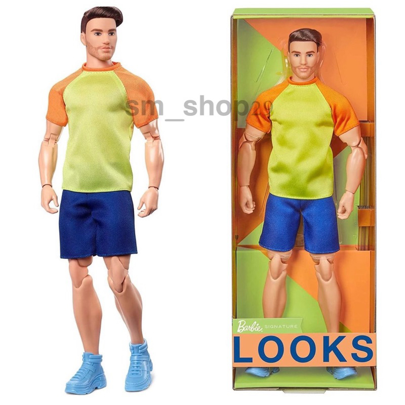 รุ่นใหม่ล่าสุด เคนข้อต่อ Barbielooks2023 ตุ๊กตาบาร์บี้