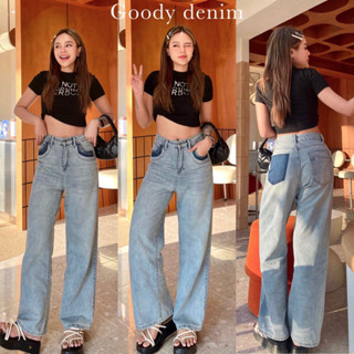 Gooddy denim กางเกงยีนส์ ป้ายTAG JEANSBYPAT