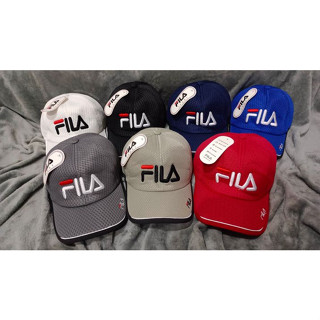 หมวกแก๊ป FiLa ผ้าตาข่าย 010 ไม่จำกัดจำนวน สินค้าพร้อมส่งค่ะ