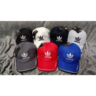 หมวกแก๊ป adidas ผ้าตาข่ายปักลาย 035  สินค้าพร้อมส่งค่ะ