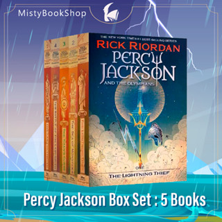 [พรีออร์เดอร์ 9-15 วัน] Percy Jackson and the Olympians Boxset / Rick Riordan นิยายภาษาอังกฤษ