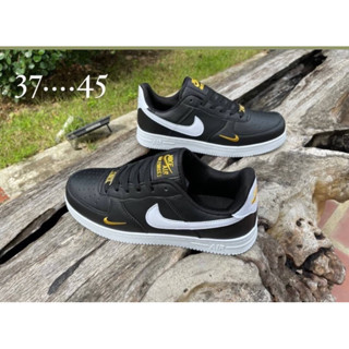 Nike Air Force 1 Low GOLD (size37-45) Black