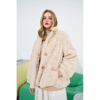 PATH T CHA - เสื้อโค้ท TAMTAM PREMIUM FLUFFY COAT