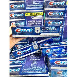[EXP ปี 29]พร้อมส่ง🇺🇸 ยาสีฟันอเมริกา CREST COMPLETE SCOPE OUTLAST ULTRA, Prohealth Advanced , Crest 3D White