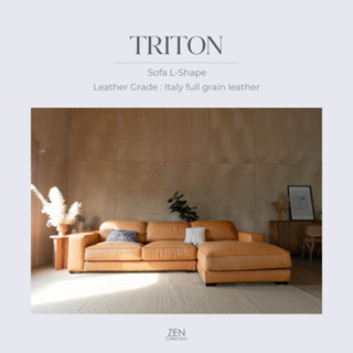 ZEN Collection โซฟา 2 ที่นั่ง รุ่น TRITON Sofa L-Shape