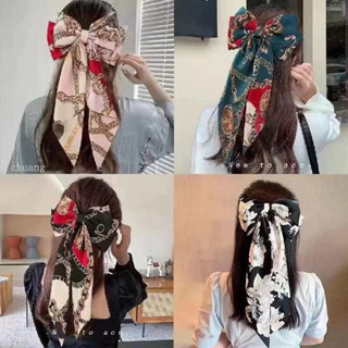🎀โบว์ติดผม ริบบิ้นยาวขนาดใหญ่ สไตล์เกาหลีน่ารักๆ🎀