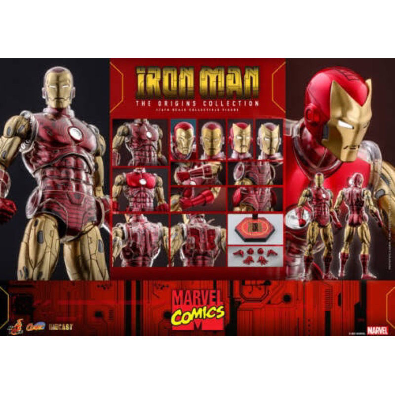 HOT TOYS CMS07D37 THE MARVEL THE ORIGINAL COLLECTION : IRONMAN