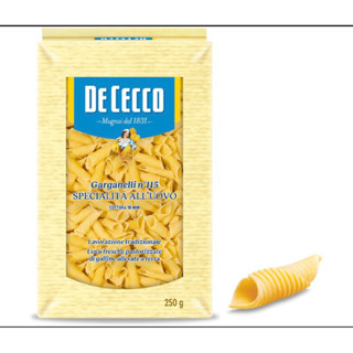 Dececco Garganelli no.115 (250g.) การ์กาเนลลี พาสต้าเส้นไข่นำเข้าจากอิตาลี🇮🇹