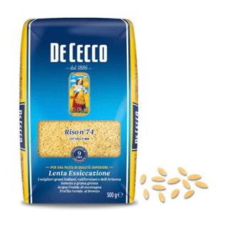 Dececco riso n.74 500g. ข้าวริโซ พาสต้ารูปข้าว นำเข้าจากอิตาลี🇮🇹