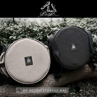 กระเป๋าใส่อุปกรณ์ กระเป๋าอเนกประสงค์ Round storage bag - Black design