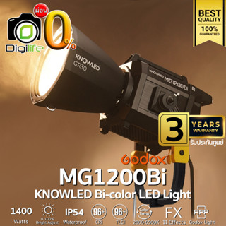 ผ่อน 0%** Godox LED MG1200Bi KNOWLED Blazing Bi-color, Dazzling On Set - รับประกันศูนย์ Godox Thailand 3ปี