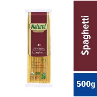 Natural spaghetti 500g. เส้นสปาเก็ตตี้ นำเข้าจากอิตาลี สูตรออแกนิค🇮🇹