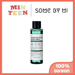 ✨New Date✨ โทนเนอร์ SOMEBYMI AHA-BHA-PHA 30days Miracle Toner 150mL โทนเนอร์เช็ดหน้า ซิงค์ลดสิว ให้ความชุ่มชื้น บํารุงผิวกาย