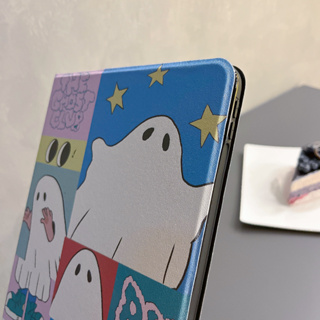 🚀จัดส่งทันที🚀 เคสไอแพด gen8 gen9 air4 ช่องใส่ปากกา เคส ipad air4 Gen9 ผีน่ารัก Gen8 case iPad pro11 2022 air3 gen6 mini6