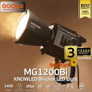 Godox LED MG1200Bi KNOWLED Blazing Bi-color, Dazzling On Set - รับประกันศูนย์ Godox Thailand 3ปี