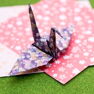 โอริกามิ Origami ออริกามิ กระดาษพับนก Japan Design กระดาษ DIYลายญี่ปุ่น