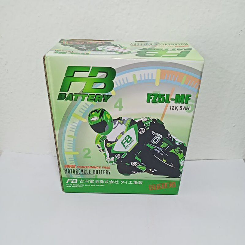 FB BATTERY FZ5L-MF 12V, 5 AH