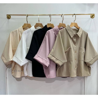 🔥Plussize🔥เสื้อคนอ้วน🔥รอบ อก 50"  วงแขน 22”