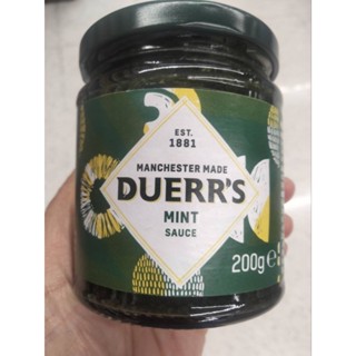 Duerrs  Mint Sauce มิ้นท์ ซอส 200กรัม ราคาพิเศษ