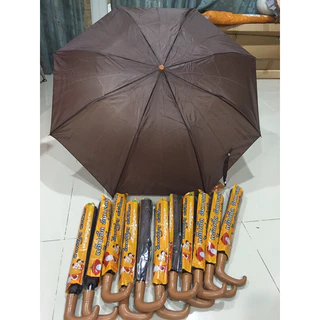 ร่มพับ 2ตอน สีไพรมือเปิด กันแดดกันฝน