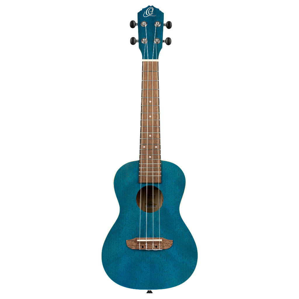 ORTEGA Earth Series Concert Ukulele - Ocean Blue Acoustic (RUOCEAN)