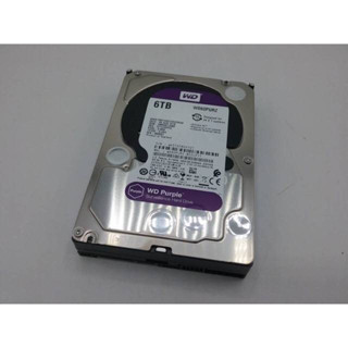 Hardisk HDD ฮาร์ดดิสก์ 6 TB WD สีม่วง รับประกัน3ปีเต็ม