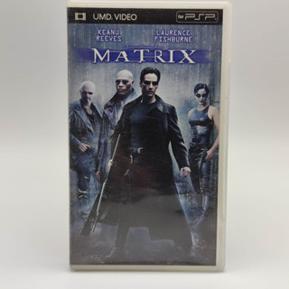 MATRIX Keanu Reeves แผ่นแท้ UMD SONY PSP แผ่นสภาพดี