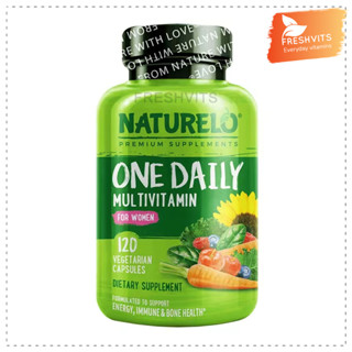 Naturelo,One Daily Multivitamin for Women, 120 Vegetable Capsules