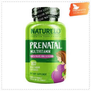 Naturelo,Prenatal Multivitamin, 180 Vegetarian Capsules