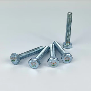 สกรูกิโลชุบขาวใช้กับพุกตะกั่ว1/4X1"1/2