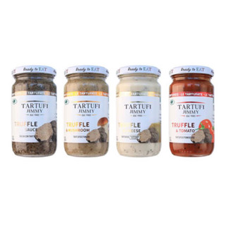 Tartufi jimmy Truffle &amp; cheese / Truffle &amp; Tomato sauce180g. ทรัฟเฟิลซอสราดพาสต้า2รสชาติ นำเข้าจากอิตาลี🇮🇹