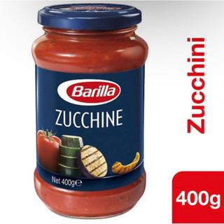 Barlilla Zucchini sauce 400g. บาริลล่า ซอสมะเขือเทศผสมผัก นำเข้าจากอิตาลี มีซูกินี่🇮🇹