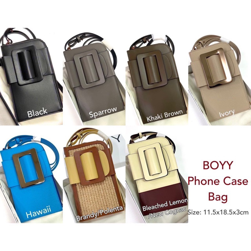 Boyy Bag Phone Case All Colors ❌ รบกวนทักมาสอบถามก่อนกดสั่งซื้อ ❌