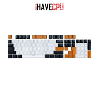 iHAVECPU KEYCAP (คีย์แคป) EGA TYPE-MGKC4 WHITE/BLACK/ORANGE