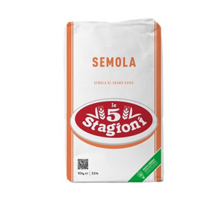 แป้งเซโมลิน่า SEMOLA DI GRANO DURO Le5 Stagioni 10Kg./Bag