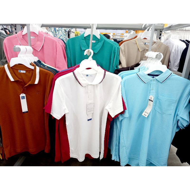 Me-Style เสื้อโปโลผู้ชาย Sold Polo Shirt คละสี ไซร์ M,Lเนื้อผ้านุ่มสวมใส่สบาย สินค้าOnly at LOTUS's