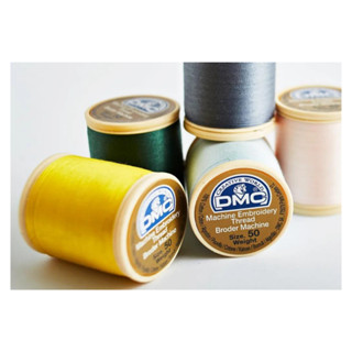 DMC  MACHINE EMBROIDERY THREAD ด้ายเบอร์ 50 ยาว 500 เมตร