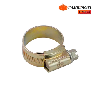 PUMPKIN เข็มขัดรัดท่อ [ เหล็กทอง ] เข็มขัดรัดสายยาง แคลมป์รัดท่อ รัดสาย มีให้เลือก 15 ขนาด เกรดเหล็กทองเหลืองไม่เกิดสนิม