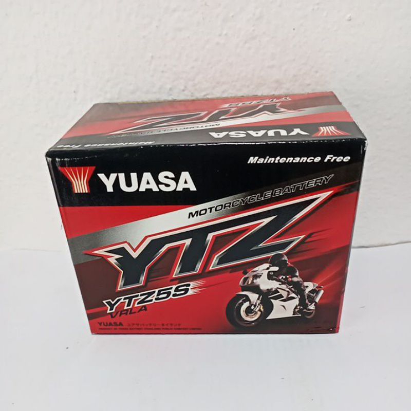 YUASA YTZ5S Maintenance Free MOTORCYCLE BATTERY