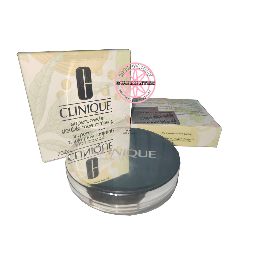ของแท้ ป้ายไทย CLINIQUE Superpowder Double Face Makeup 10g แป้งผสมรองพื้น คลีนิกข์