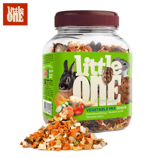 ล็อตใหม่ ! Little One snack Vegetable mix ขนมกระต่ายและสัตว์ฟันแทะ รสผักรวม (140g)